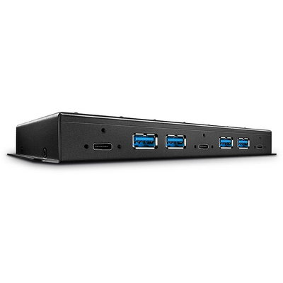 LINDY 7 Port USB 3.2 Gen 2 Metal Hub