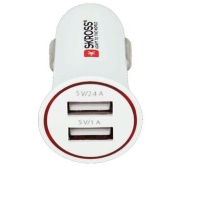 SKROSS duál autós USB töltő 2