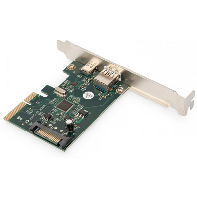 Digitus PCIe Card USB Type-C + USB Type-A up to 10GB/s