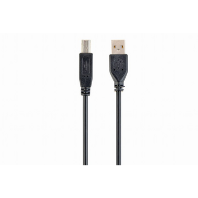 Gembird CCF-USB2-AMBM-6 USB 2.0 A-B cable with ferrite core 1,8m Black