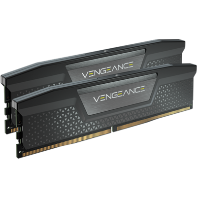 CORSAIR VENGEANCE DDR5 64GB (2x32GB) 6000MHz RAM, fekete