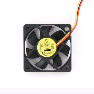 Gembird D50SM-12AS 50mm sleeve bearing cooling fan 12V Black