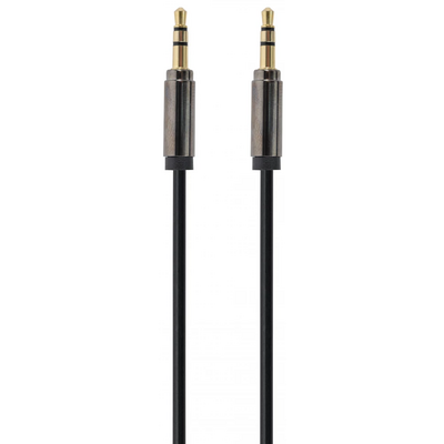 Gembird Jack Stereo 3,5mm M/M audio cable 1m Black