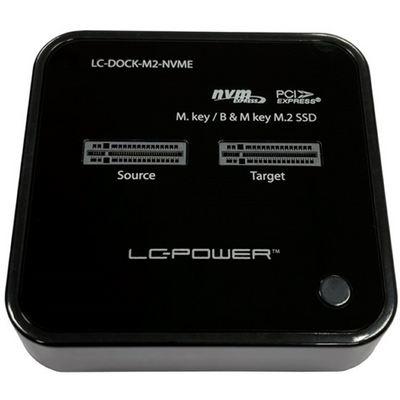 LC Power LC-DOCK-M2-NVME SSD dokkoló állomás