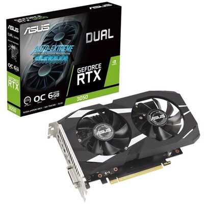 ASUS AMD RTX 3050 6GB GDDR6 - DUAL-RTX3050-O6G