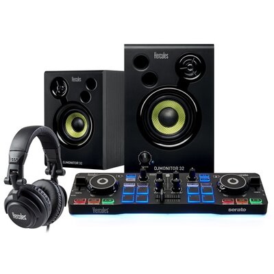 Hercules 4780890 DJStarter Kit Serato DJ Lite hangkeverő szett