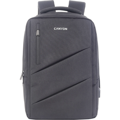 Canyon BPE-5 15,6" notebook poliészter hátizsák szürke