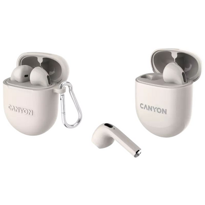 Canyon TWS-6 True Wireless Bluetooth barna fülhallgató