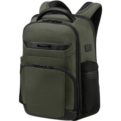 Samsonite PRO-DLX 6 Backpack 15.6" Slim zöld laptop hátizsák
