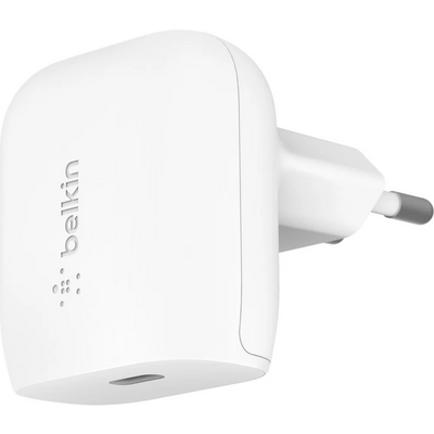 Belkin 20W Boost Charge USB-C PD Wall Charger White