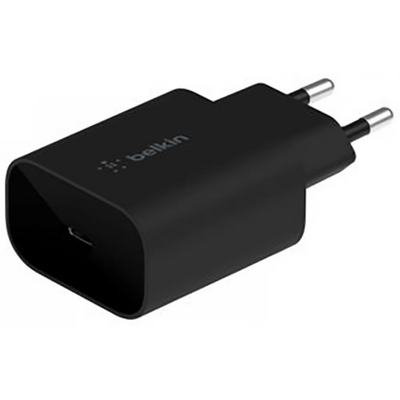 Belkin BoostCharge USB-C PD 3.0 PPS Charger (25W) Black