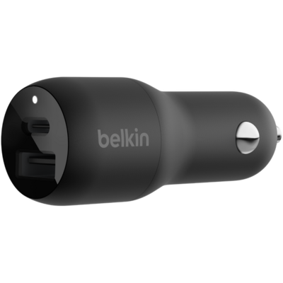 Belkin BoostCharge Dual Car Charger with PPS 37W Black