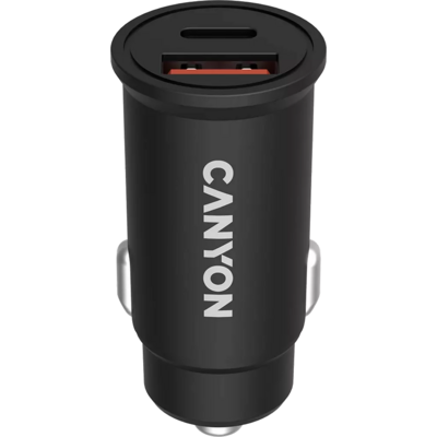 Canyon C-20 30W univerzális autós töltő adapter fekete