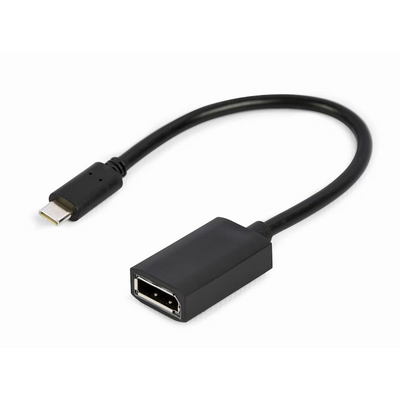 Gembird A-CM-DPF-02 USB Type-C to DisplayPort adapter Black