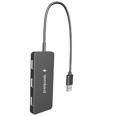 Gembird UHB-U2P4-04 4-port USB hub Black