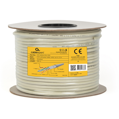 Gembird CAT6 F-UTP Installation Cable 100m Grey