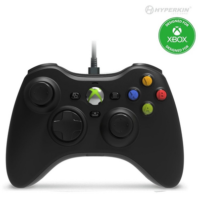 HYPERKIN Xenon Xbox Series|One/Windows 11|10 Xbox liszenszelt Vezetékes kontroller, Fekete