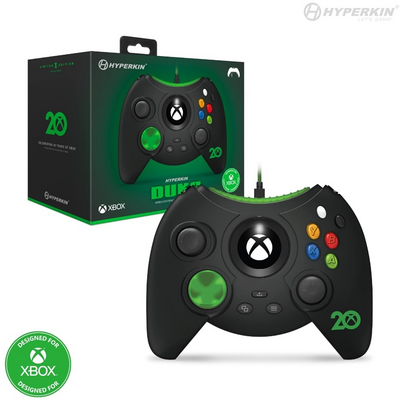 HYPERKIN Duke Xbox Series|One/Windows 11|10 20.Évf. Xbox liszenszelt Vezetékes kontroller, Fekete