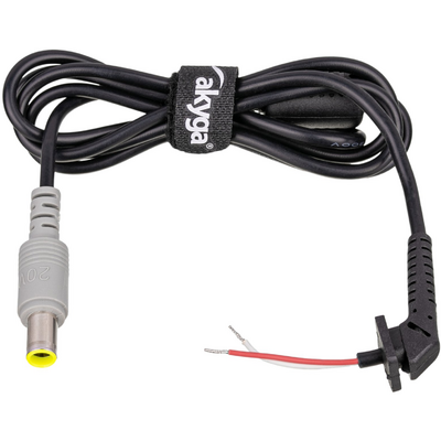 Akyga AK-SC-09 7,9 x 5,5mm + pin DC Cord Black