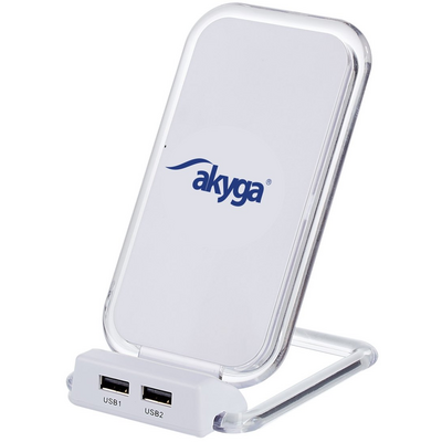 Akyga AK-QI-03 Wireless Charger Pad White