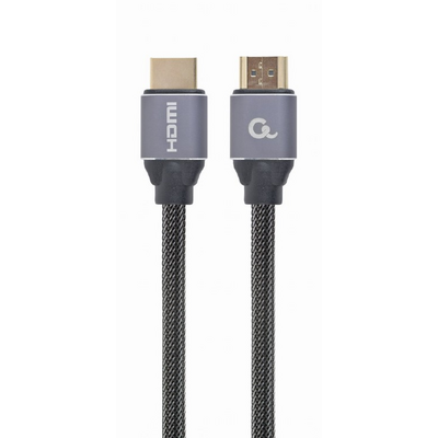 Gembird CCBP-HDMI-5M High speed HDMI with Ethernet Premium Series cable 5m Black/Grey