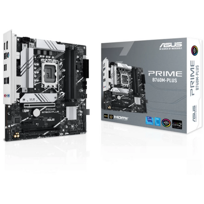 ASUS Alaplap S1700 PRIME B760M-PLUS INTEL B760, mATX