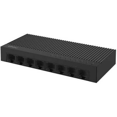 IMOU SF108C 8 portos 10/100 Mbps fekete asztali switch