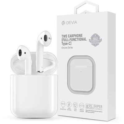 Devia ST102057 Kintone Series True Wireless Bluetooth fehér fülhallgató
