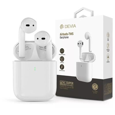 Devia ST399114 Airbuds True Wireless Bluetooth fehér fülhallgató