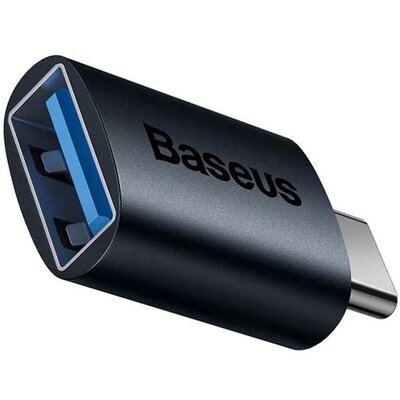 Baseus ZJJQ000003 Ingenuity USB C - USB A kék OTG adapter