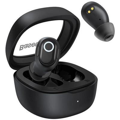 Baseus Bowie WM02 True Wireless Bluetooth fekete fülhallgató