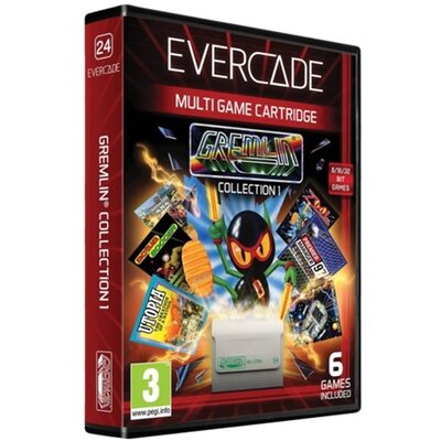 Evercade #24 Gremlin Collection 1 6in1 Retro Multi Game játékszoftver csomag