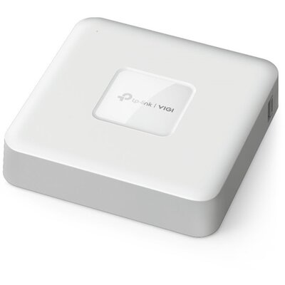 TP-Link VIGI NVR1104H-4P /4 csatorna/H265/80Mbps rögzítés/1x SATA/4x PoE+ hálózati rögzítő (NVR)