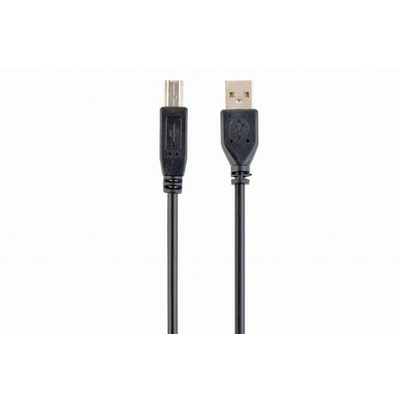 Gembird CCP-USB2-AMBM-1M USB 2.0 A-plug B-plug 1m cable Black