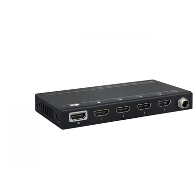 Vivolink HDMI splitter 1x4 4K@60Hz Black