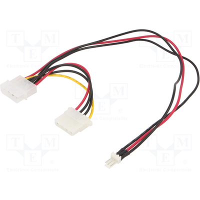 Gembird Internal power adapter cable for 12 V cooling fan