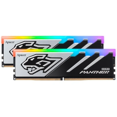 Apacer 32GB DDR5 5600Mhz Kit(2x16GB) Panther RGB Black/Silver