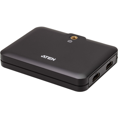 ATEN CAMLIVE+ HDMI to USB-C UVC Video Capture with PD3.0 Power Pass-Through Black