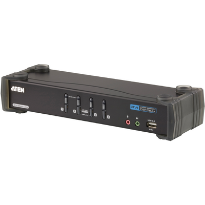 ATEN CS1784A 4-Port USB DVI Dual Link/Audio KVMP Switch