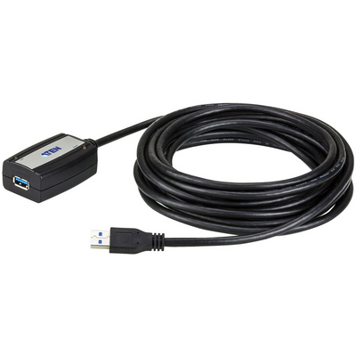 ATEN UE350A USB3.0 Extender cable 5m Black