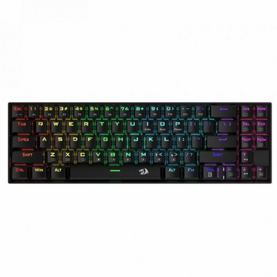 Redragon Deimos, Wired & Wireless Mechanical keyboard, RGB, brown switch Black HU