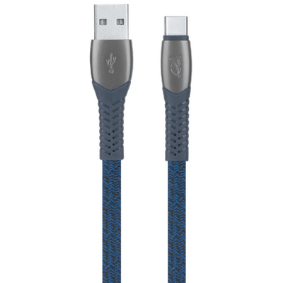 RivaCase Egmont PS6102 BL12 Type-C / USB 2.0 cable 1,2m Blue