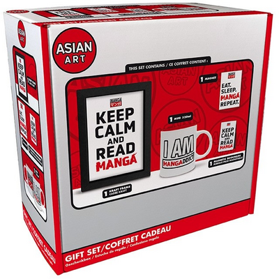Asian Art - mágnes + mágneses könyvjezlő + 320ml bögre + képeret csomag