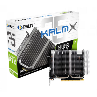 Palit GeForce RTX 3050 KalmX 6GB GDDR6 videokártya