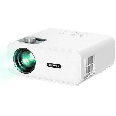 BlitzWolf BW-V5 FHD fehér LED projektor