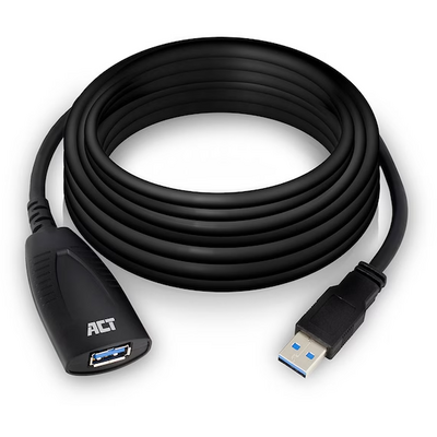 ACT AC6105 USB3.2 Booster 5m Black