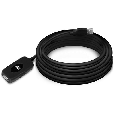 ACT AC6005 USB2.0 Booster 5m Black