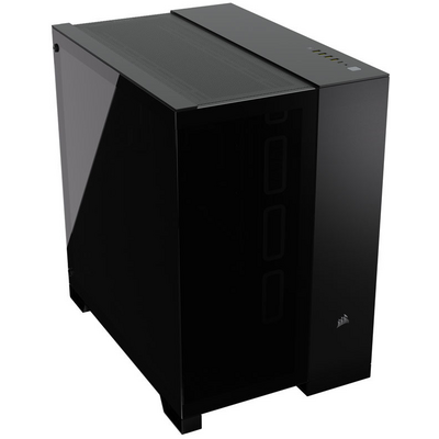 CORSAIR 6500X Tempered Glass Mid-Tower számítógépház, fekete