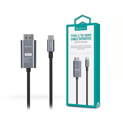 Devia ST399145 Storm V2 HDMI - USB Type-C 2m kábel