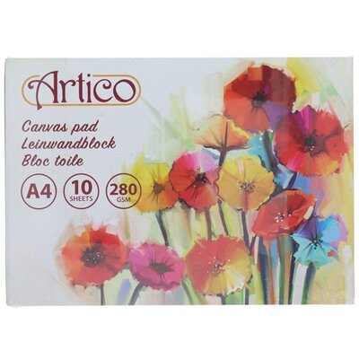Artico A4, 10 oldalas festővászon füzet